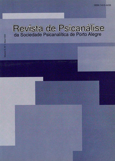 					Visualizar v. 6 n. 1 (1999): Número 1
				